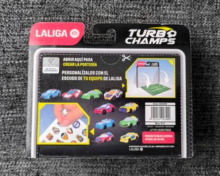 10 coches Turbo Champs LaLiga Soccer (PRECINTADO)