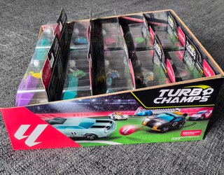 10 coches Turbo Champs LaLiga Soccer (PRECINTADO)