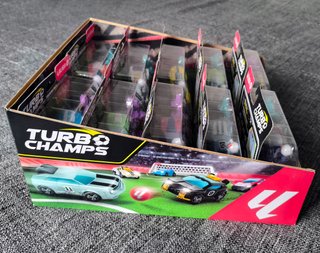 10 coches Turbo Champs LaLiga Soccer (PRECINTADO)