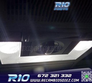 KIT 13 BOMBILLAS LED INTERIOR PARA SEAT LEON MK2 1 P 1P1 05-