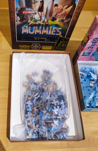 Puzzle Mummies 300 piezas y Disney 49 piezas