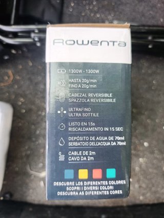 Rowenta Pure Pop Plancha Vapor Portátil