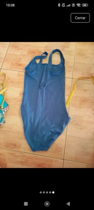 Bañador Nabaiji azul mujer