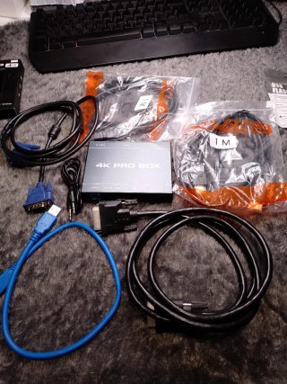 Capturadora de vídeo 4K PRO BOX