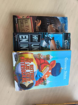 lote libros Gerónimo Stilton