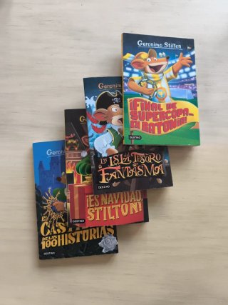 lote libros Gerónimo Stilton