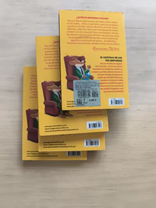 lote libros Gerónimo Stilton