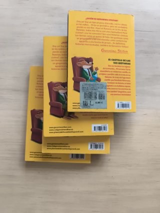 lote libros Gerónimo Stilton
