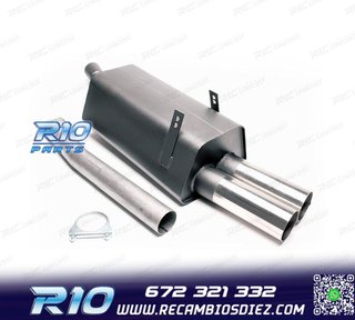 SILENCIOSO ESCAPE BMW SERIE 3 E36 L6 1991-1998 x2