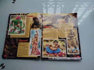 Álbum Street Fighter II Oficial Cromos Merlin