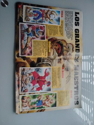 Álbum Street Fighter II Oficial Cromos Merlin