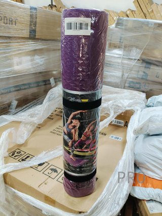 Esterilla de yoga - lila-rosa