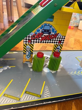 KidKraft Garaje madera, circuito coches hotwheels