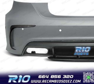 PARAGOLPES TRASERO MERCEDES CLASE A W176 15-18 LOOK AMG PDC