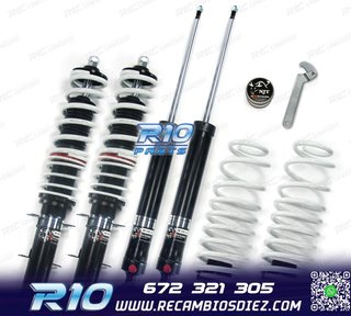 KIT SUSPENSION ROSCADA NJT EXTREM VOLKSWAGEN VW GOLF MK4 97-