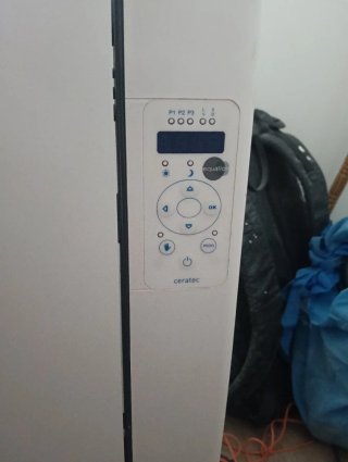 Radiadores eléctricos de pared Equation