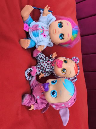 Llorones Bebés Muñecas con Música y Lágrimas