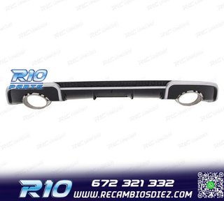 DIFUSOR AUDI A3 8V 12-16 LOOK RS + COLAS ESCAPE