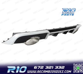 DIFUSOR AUDI A3 8V 12-16 LOOK RS + COLAS ESCAPE