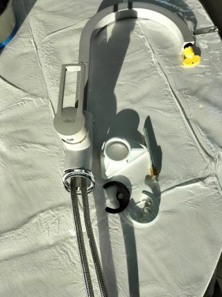 Miscelatore Elleci Granitek Grigio