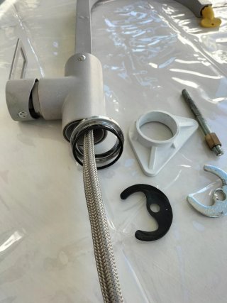 Miscelatore Elleci Granitek Grigio