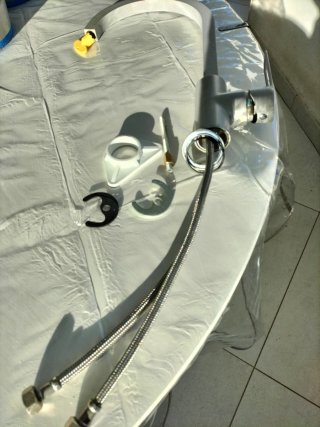 Miscelatore Elleci Granitek Grigio