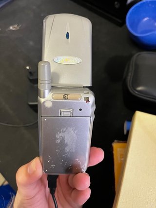 Samsung SGH-A300 Movistar Plata