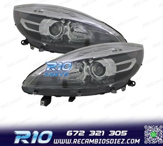 FAROS RENAULT SCENIC III 12-16 FONDO NEGRO