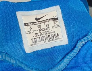 Nike Hyperdunk 8 Scarpe Basket Blu/Verde RARE