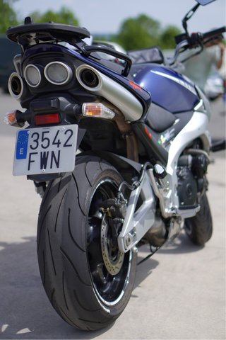 Suzuki GSR600 2008 Azul/Plata