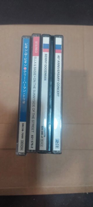 3 CDs Jazz: Goodman, Ella & Basie, Terry Herman