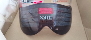 Visera LS2 Anti-Scratch Interior y Exterior