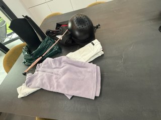 Completo da equitazione: Stivali, Pantaloni e Gilet