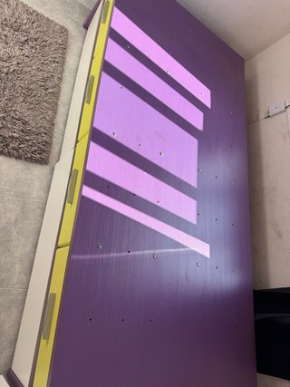Estructura cama madera resistente