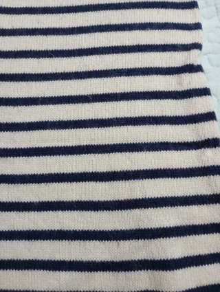 Vestido de punto Benetton rayas marineras