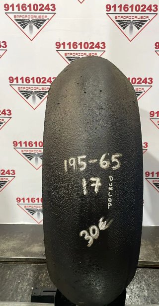 195 65 17 DUNLOP RUEDA MOTO SEMINUEVA