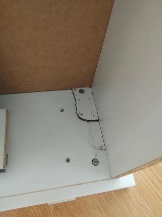 Cuna Ikea Blanca con Cajones