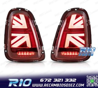 PILOTOS LED MINI COOPER R56 R57 07-13 ROJO