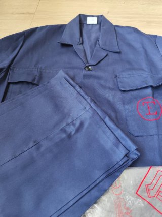 Traje de trabajo Velilla azul Talla L