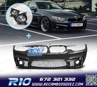 PARAGOLPES DELANTERO BMW F30 F31 LOOK M3 + ANTINIEBLAS