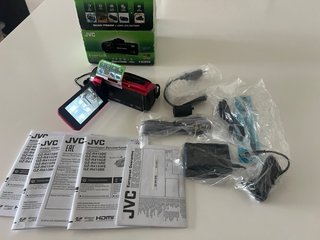Videocámara JVC Everio R Full HD Roja Nueva