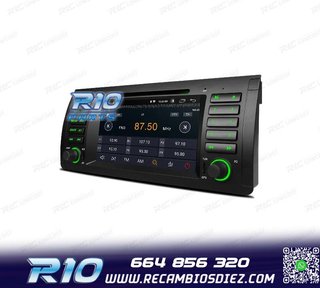 RADIO GPS ANDROID 12 QUAD CORE BMW X5 E53 99-06