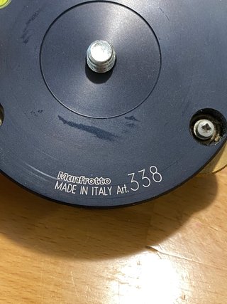 Rótula Manfrotto Estereográfica