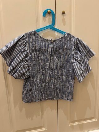 Blusa de rayas con mangas