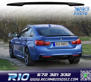 ALERON BMW F36 LOOK M PERFORMANCE NEGRO MATE