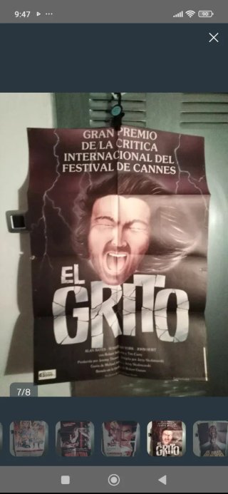 4 Carteles Originales de Cine Terror