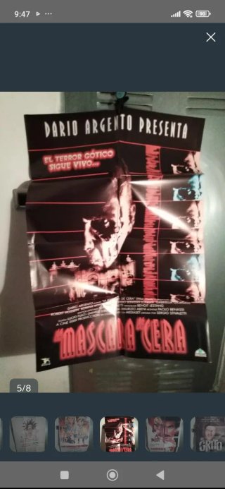4 Carteles Originales de Cine Terror