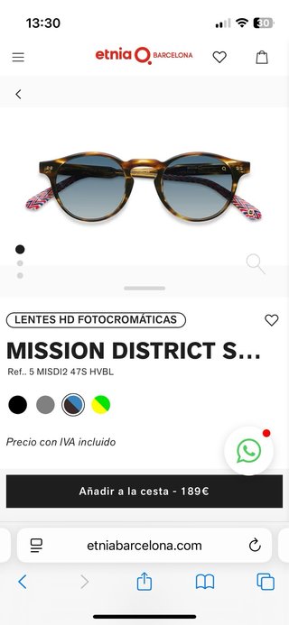 Gafas de sol Etnia Barcelona Mission District