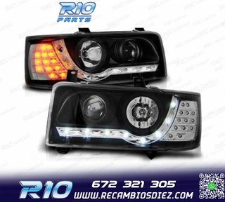 FAROS VOLKSWAGEN VW T4 TRANSPORTER 90-03 LUZ DIURNA + INTERM