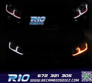 FAROS VOLKSWAGEN VW GOLF 6 08-13 LOOK GTI GOLF 7 DINAMICOS